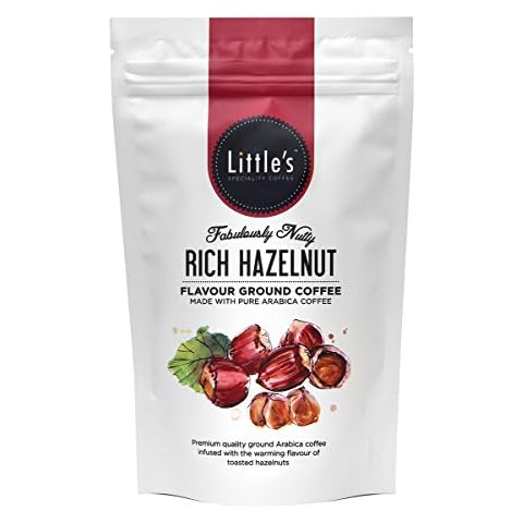 Little's Rich Hazelnut Flavoured Ground Coffee 100 g (Pack of 6) Cover