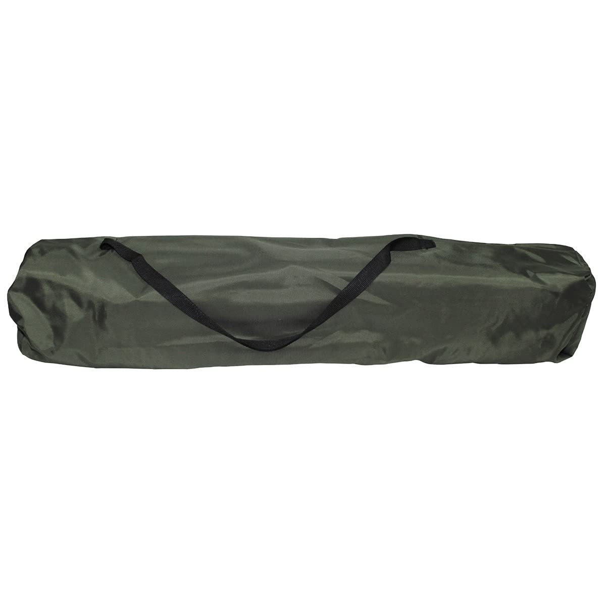 Letto Da Campo Militare US Type In Alluminio &ndash; Branda Pieghevole Con Borsa Trasporto 190x65 Cm Oliva