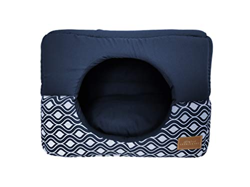Cama Fábrica Pet para Cães, Médio, Marinho