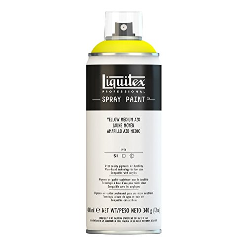 Liquitex Professional Spray Paint 400 ml, Yellow Medium Azo