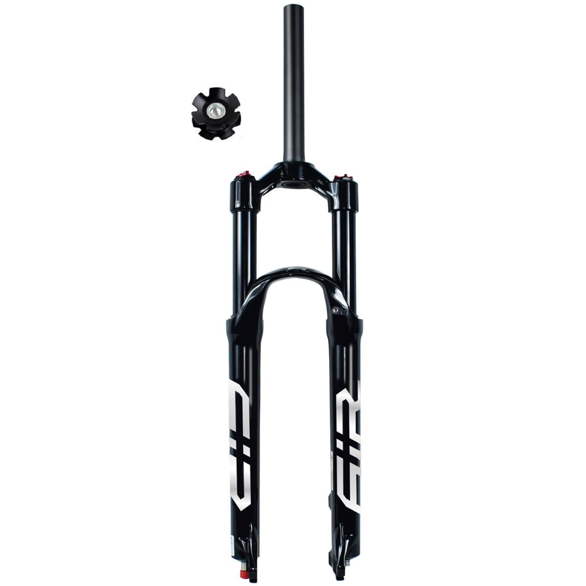 WIQUYBML Mountain Bicycle Suspension Forks 26 27.5 29 Inch With Rebound Adjust MTB Bike Front Fork Threadless Straight Steerer 28.6mm Travel 140mm QR 9×100mm