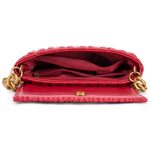 Image of Small Purses for Women Summer Crossbody Bag Quilted Evening Clutch Handbags