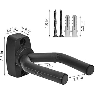 Guitar Wall Mount Hanger 4 Pack Guitare Mur Crochet Support Support Support Pour Écran Rack Stand Avec Vis Pour La… - Les Beatles, Paul McCartney, John Lennon, RIngo Starr, George Harrison Guitar Wall Mount Hanger 4 Pack Guitare Mur Crochet Support Support Support Pour Écran Rack Stand Avec Vis Pour La… – Image 7