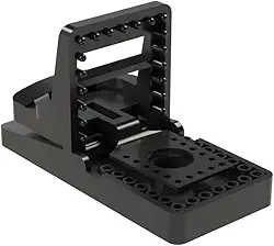 Kit 2 Ratoeiras Mecânica Shark Pega Ratos Camundongos Indústrial Comércio