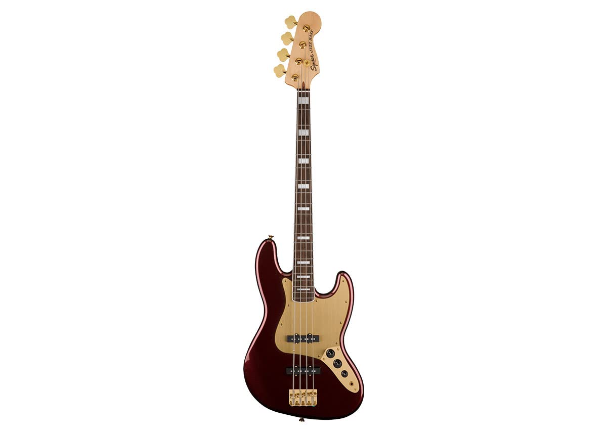 Amazon.com: Fender Squier 40th Anniversary - Bajo Jazz de edición