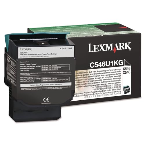 Lexmark C546U1KG cartouche toner pour éviter les traces noires et impressions floues