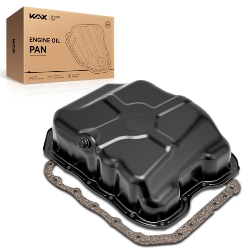 Image of KAX 264-361 Engine Oil Pan Fit for 2007-2010 Sebring, 2011-2014 200, 2007-2012 Caliber, 2008-2014 Avenger, 2009-2020 Journey, 2007-2017 Patriot /Compass, with Drain Plug,Gasket