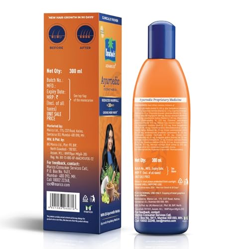 Parachute Advansed Ayurvedic Hair Oil,300ml
