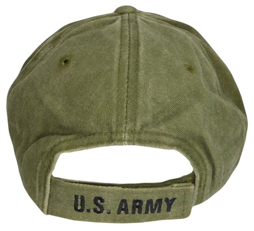 Gorra Bordada Ajustable Verde Oliva US Army Trade Winds miniatura 5