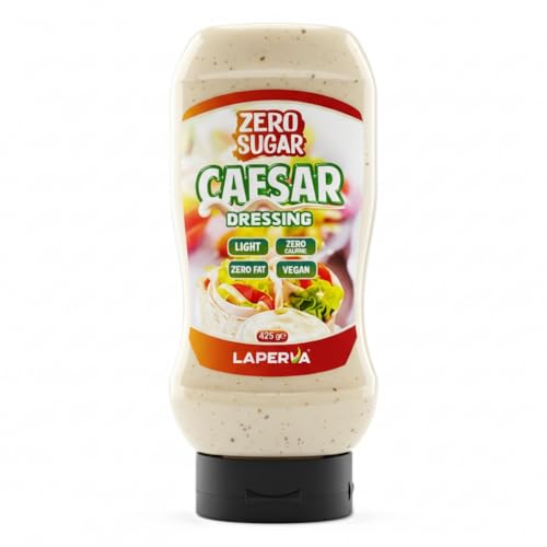 Laperva No Added Sugar Caesar Dressing, 425 ML, Zero Fat, Lo...