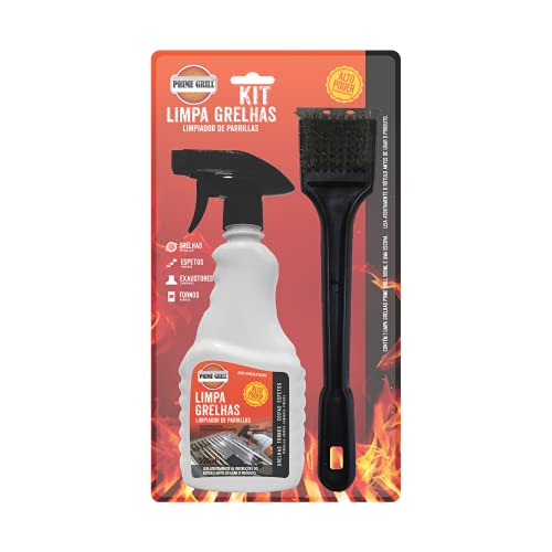Kit Limpa Grelhas Prime Grill 1 Kit Limpa Grelhas Prime Grill