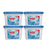 Bagus Moisture Absorbers Boxes (4 Pack) - 10.5 Oz Dehumidification Containers for Closet, Bathroom, Storage, Kitchen, Basement, Car, RV, Boat | Long-Lasting Humidity Control & Odor-Free Solution