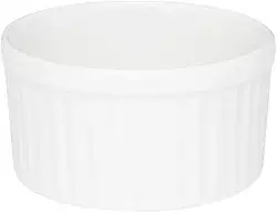 Conjunto de 6 Ramequins 10x5cm 180ml Branco