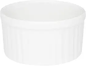 Conjunto de 6 Ramequins 10x5cm 180ml Branco