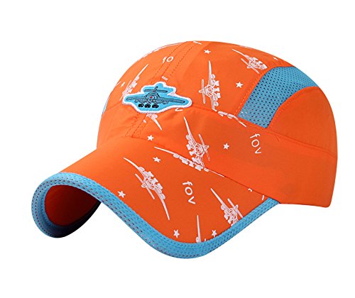 Home Prefer Kids Lightweight Quick Drying Sun Hat Airy Mesh UV Protection Caps Boys Girls UPF50 Baseball Caps Run Beach Water