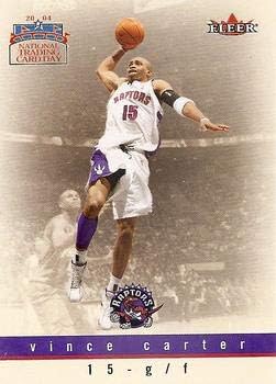 2004 Fleer National Baseball Card Day #7 Vince Carter NM-MT Toronto Raptors MultiSport