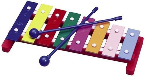 - Homeschool Music Supplies (Pre-K / Kindergarten) - Toddler 8 Note Glockenspiel / Xylophone by Hohner