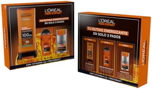 L´Oréal Men Expert Caja Hydra Energetic Rutina Gel de ducha + Des...