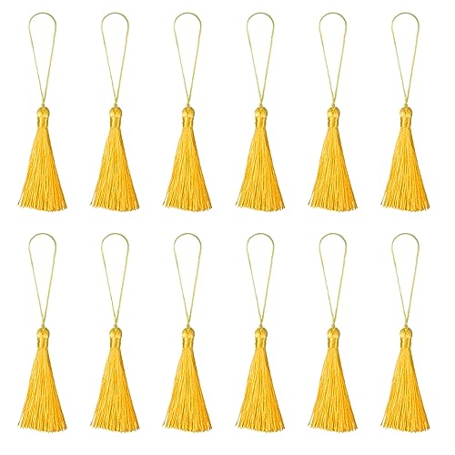 HARFINGTON Bookmark Tassels - 12Pcs 6.5