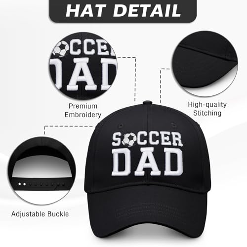 Image of Mothers Day Snapback,Adjustable Embroidered Mom Dad Trucker Hat,Cotton Baseball Cap