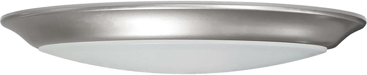 Nuvo Lighting 62/1672 Brentwood LED 10 inch Brushed Nickel LED Disk Light Ceiling Light