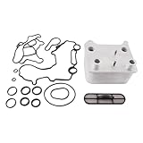 Mishimoto MMOC-F2D-03 Replacement Oil Cooler, Compatible with Ford Powerstroke 6.0L, 2003-2007