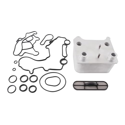 Mishimoto MMOC-F2D-03 Replacement Oil Cooler, Compatible with Ford Powerstroke 6.0L, 2003-2007