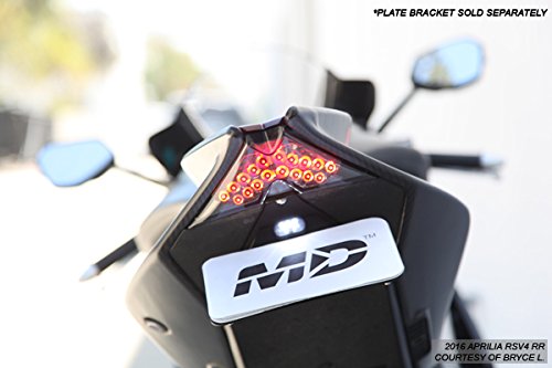 Motodynamic Integrated Sequential Led Tail Lights Smoke Lens For 2009-2020 Aprilia Rsv4 Tuono V4 #TOP5