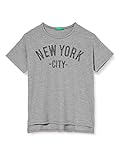  United Colors of Benetton Mädchen T-Shirt Pullunder, Grau (Grigio 907), 134/140 (Herstellergröße: Large)