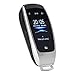 Smart Remote Car Key, All in One Keyless Entry Auto Unlock Lock with 2in LCD Screen, Car Key Replacement Accessory, Universal Automobile Remote Control for TK900 (Silver)