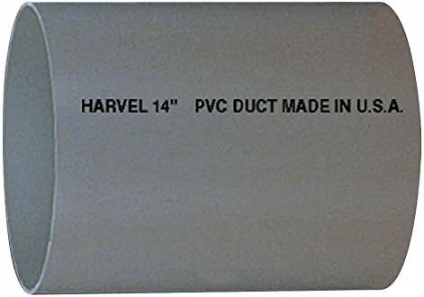 8" x 10 ft. PVC Round Duct Pipe