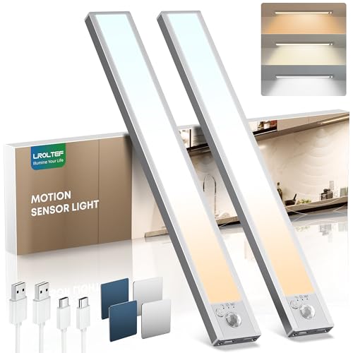LROLTEF Luz Led Armario Cocina Sensor Movimiento
