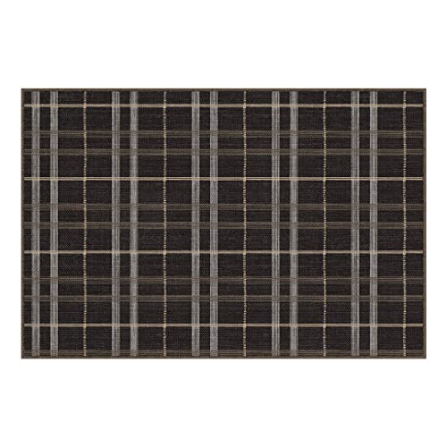 Carolina Creekhouse Vinyl Rug | Paula 054493CI | Vinyl Floor Mat | Decorative, Vintage, Waterproof, Eco-Friendly, Non-Slip | 3'x5'