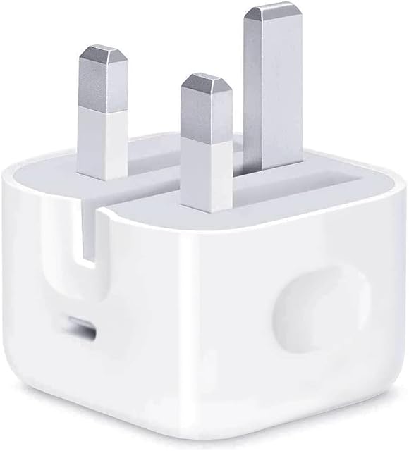 Charger Plug for iPhone 20W USB C Plug Fast Charger Plug Compatible with iPhone 13/13 Mini/13 Pro/13 Pro Max/12/SE 2020/11,iPad Mini/Air/Pro,AirPods Power Adapter Mobile Wall Charger UK Type C socket