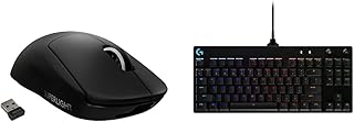 Logitech G PRO X SUPERLIGHT Wireless Gaming Mouse + Logitech G PRO TKL Mechanical Gaming Keyboard