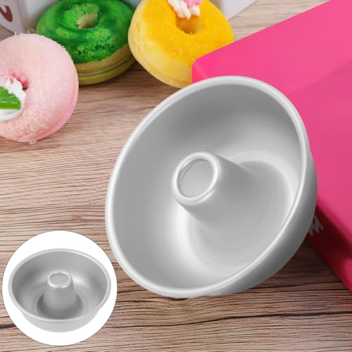 Lurrose 5.71" Aluminium Ring Cake Tin, Non-Stick Savarin Mould for Baking, Professional Doughnut Maker Pan for Home Kitchen DIY - Image 6