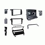 Peint noir mat Metra 95–9313b double DIN Dash kit pour 1999–2006 BMW Série 3–1 commutateur