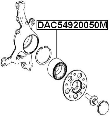 Amazon.com: A2219810406 - Front Wheel Bearing (54X92X50) For 