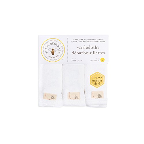 Burt'S Bees Baby LY24788 Infant Washcloths, 100% Organic Cotton thumb #2