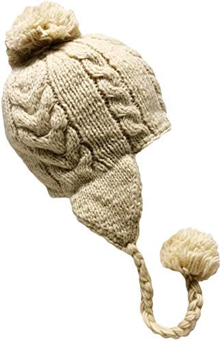 Amazon.com: Nepal Hand Knit Sherpa Hat 