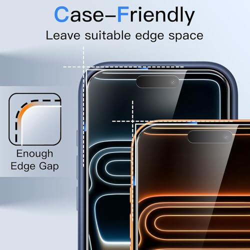 Image of Supershieldz (2 Pack) True 4-way 360 Privacy Tempered Glass Screen Protector Guard for iPhone 17 Pro Max
