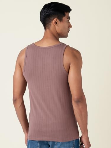 Image of DAMENSCH Anti-Bacterial Anti Odour Soft Pinstripe Cotton Vest