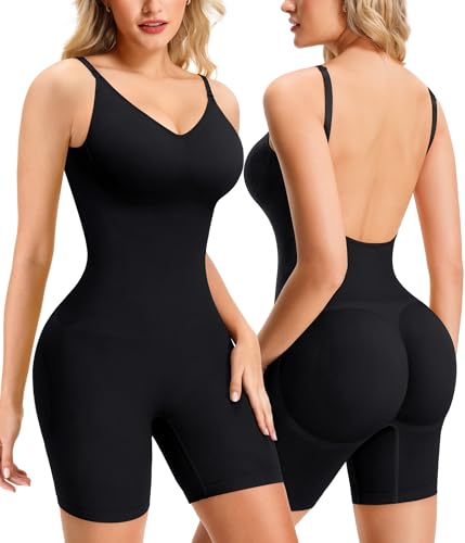 Backless Shapewear Bodysuits For Women Tummy Control Seamless Faja Body Shaper Slimming Full Body Suits