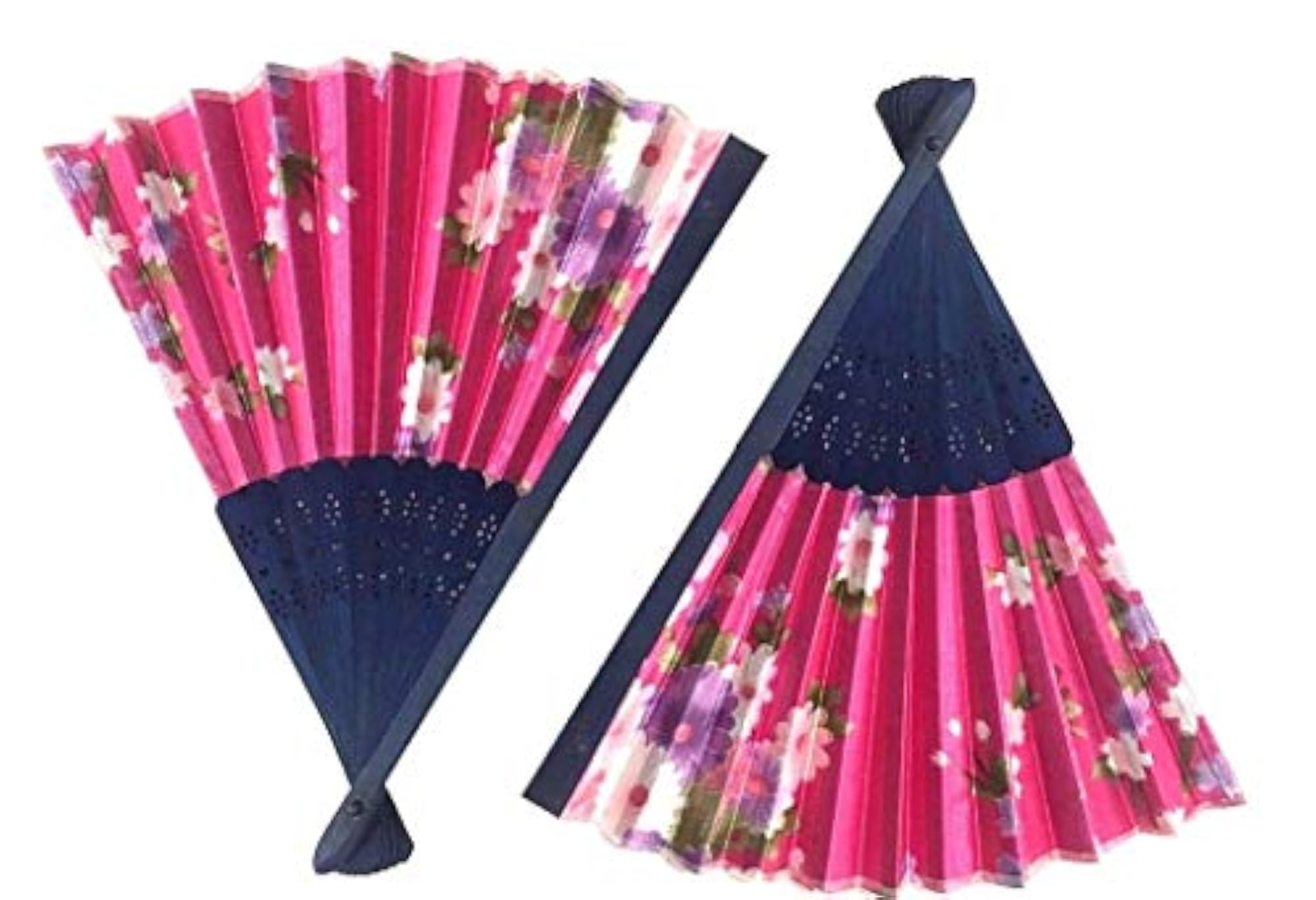 Handheld Folding Chinese Fan Vintage, Fabric Folding Fan