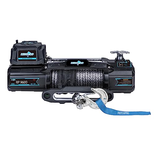 Recopro LK-RWH-001-FBA 12V Dc 9600 Lbs Off Road Electric Winch Kit cover