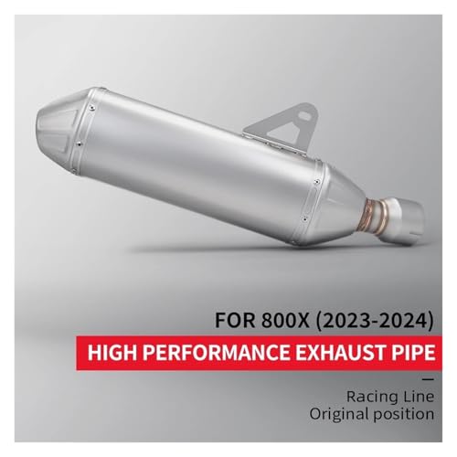 Échappement moto KOVE 800x 2023 tuyau de conversion et section de queue - 6