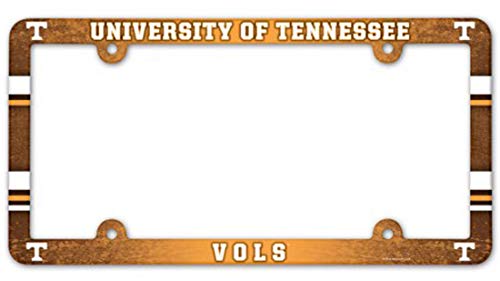 WinCraft Tennessee Volunteers - Marco de plástico para matrícula