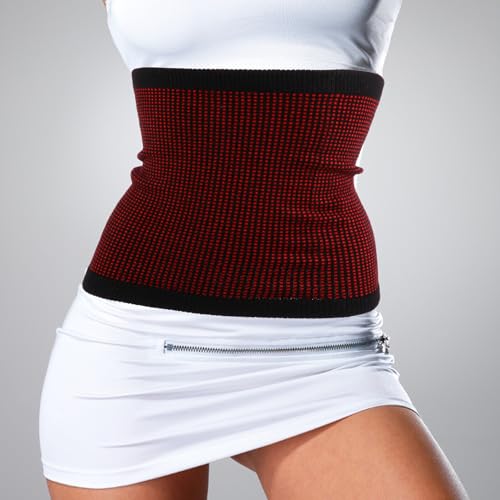 Faja lumbar elástica ABOOFAN talla L color rojo miniatura 7