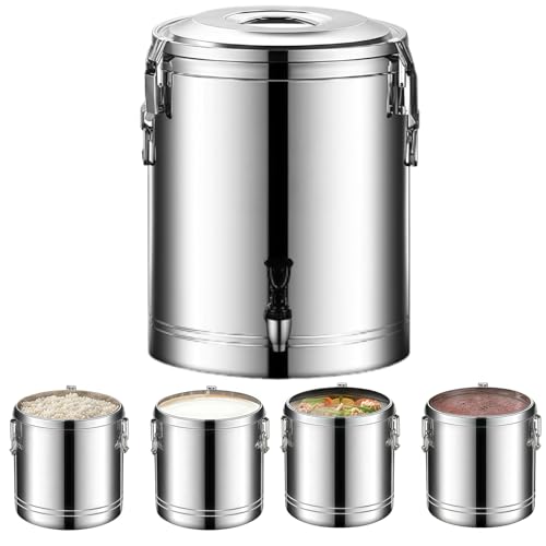 Vifxucy 304�f�M�o�P�c �ۉ� �E�H�[�^�[�N�[���[ 10L -60L���@�r �X�e�����X�X�`�[���� �������R�[�q�[�~���N�W���[�X�̉Ƒ��̏W�܂�Ɏg�p �ۉ� �ۗ� �h�� �f�� �ƒ�p �Ɩ��p (�֌�����,25L)