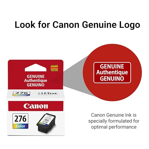 Image of Canon CL-276 Genuine Color Ink Cartridge, Compatible with TS3520 /3522, TR4720 /4722, TS3720 /3722
